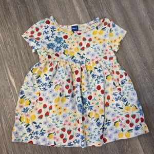Old Navy Multicolor Floral Kids Dress